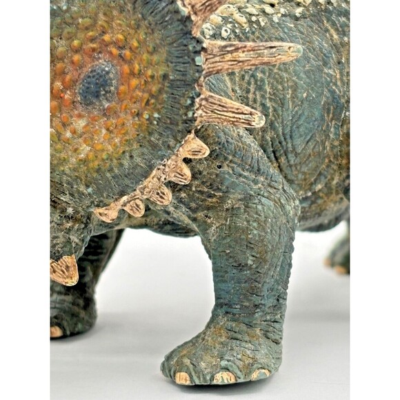 Schleich Styracosaurus Dinosaur Toy‎ Figure 2012 D-73527 Retired EUC - Picture 9 of 10